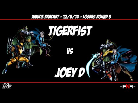 FNF 12/5/14 - UMVC3 - Tigerfist vs. Joey D
