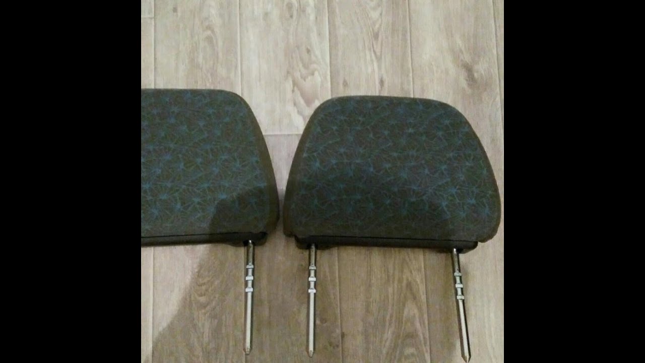 как снять задние подголовники ваз