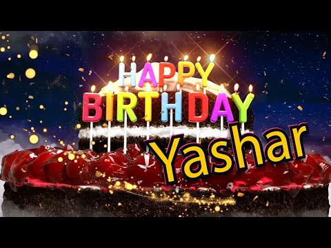 Happy Birthday Yashar!