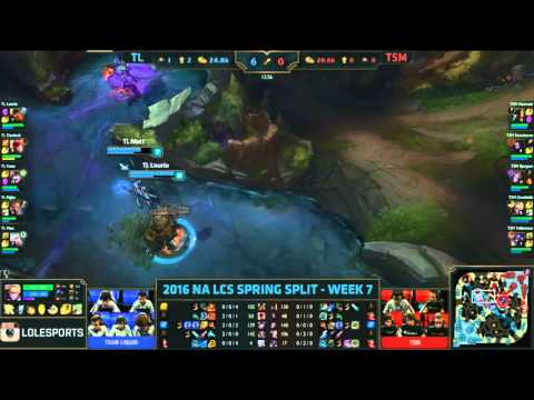 TL vs TSM - Dardoch with the escape and steal