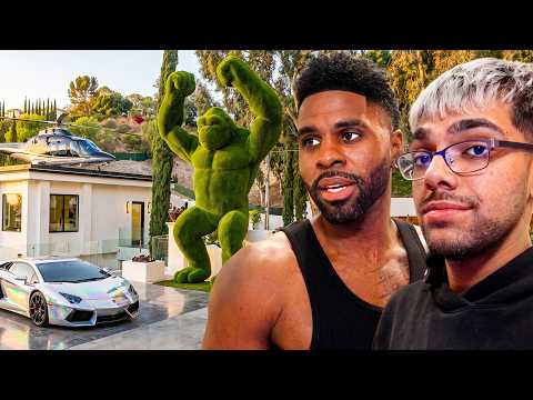 Jason Derulo Gives N3on a Tour of His $15M Mansion!