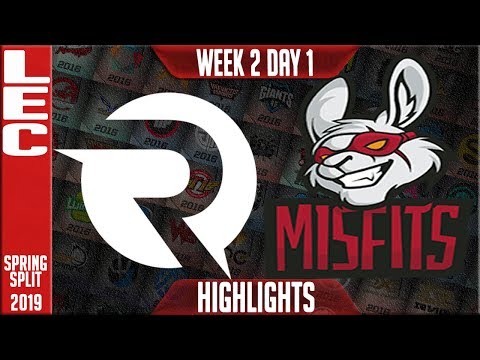 OG vs MSF Highlights | LEC Spring 2019 Week 2 Day 1 | Origen vs Misfits