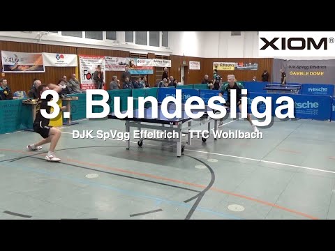 3. Bundesliga Süd | DJK SpVgg Effeltrich - TTC Wohlbach | Highlights