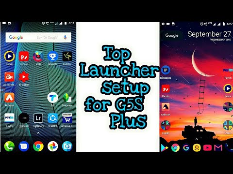 Moto G5S Plus | Dope look Android launcher setup (Apne boring Home screen se Chutkara Pao)