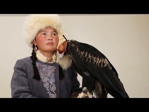 Meet Aisholpan, the 15 year old star of 'The Eagle Huntress'
