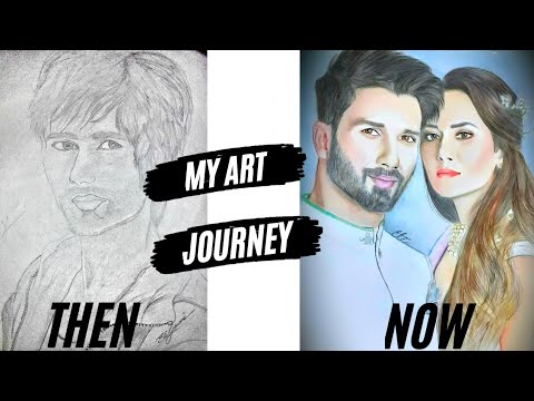 my drawing progress (2015-2020)😇