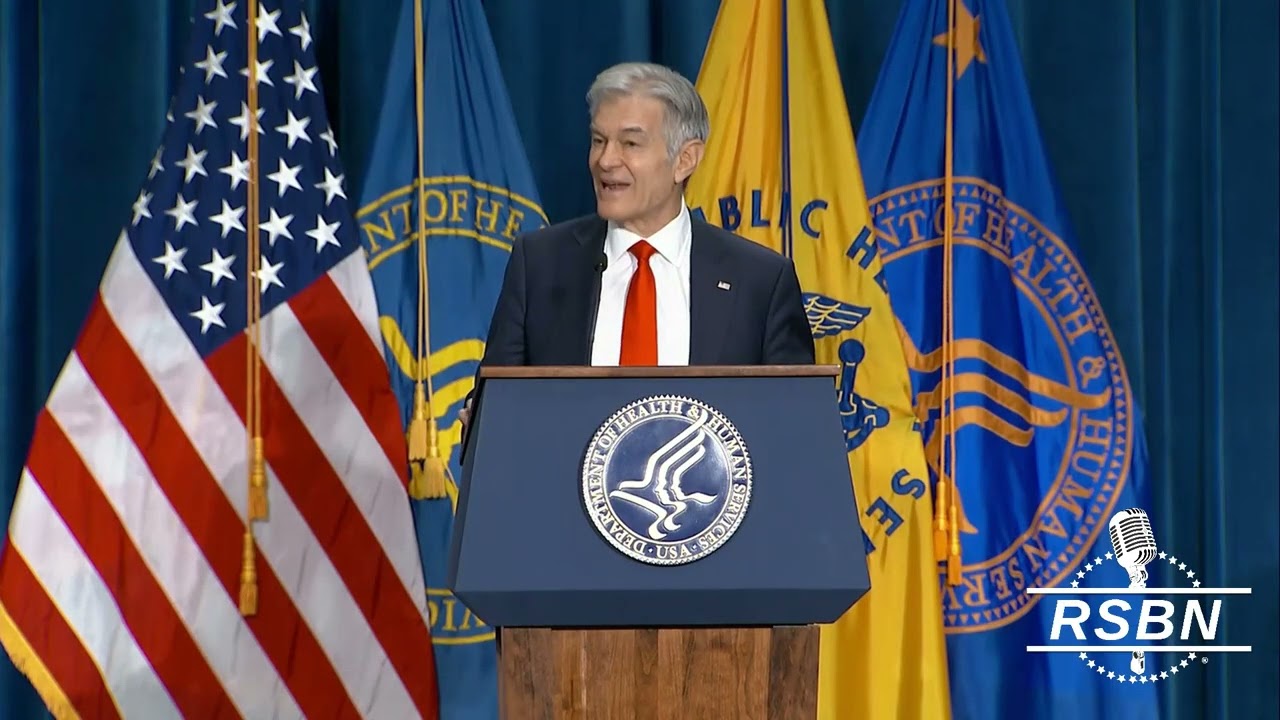 WATCH: Dr. Oz Speaks to the Press on the Health of the American People - 12/18/25