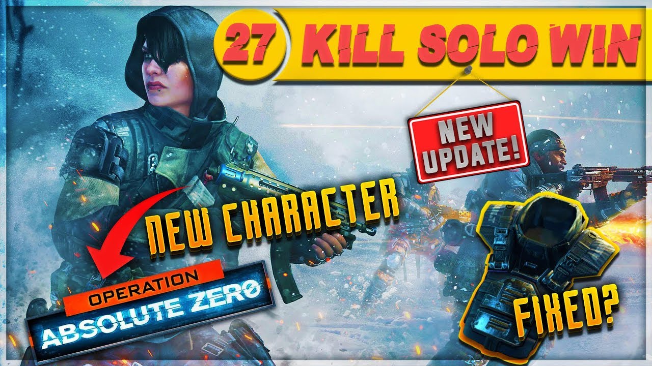 CoD Blackout | INSANE 27 Kill Solo Win NEW UPDATE!