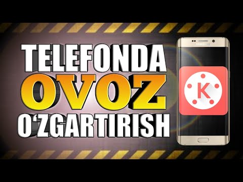 TELEFONDA OVOZ O‘ZGARTIRISH/MUKAMMAL OVOZ O‘ZGARTIRISH/TELEFONDA OVOZNI TAHRIRLASH/