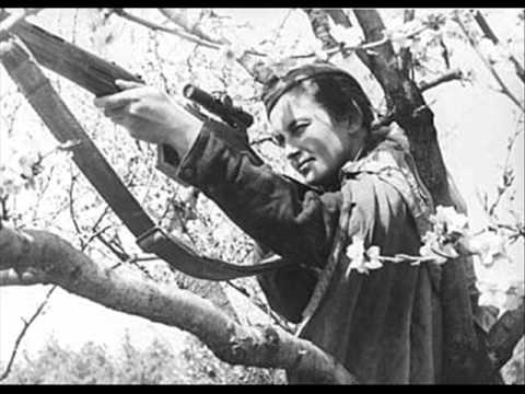 Soviet female sniper Lyudmila Pavlichenko