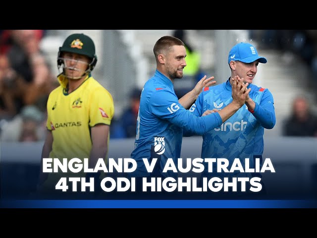 England v Australia – Fourth ODI Full Match Highlights I 28/09/24 I Fox Cricket