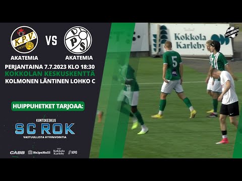 KPV Akatemia - VPS Akatemia pe 7.7.2023 | Huippuhetket