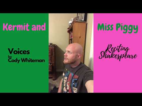 Kermit and Miss Piggy Recite Shakespeare