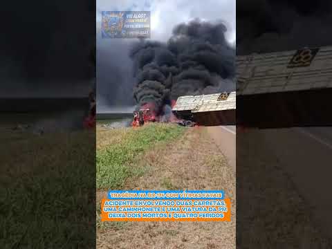 TRAGÉDIA NA BR-174 COM VÍTIMAS FATAIS