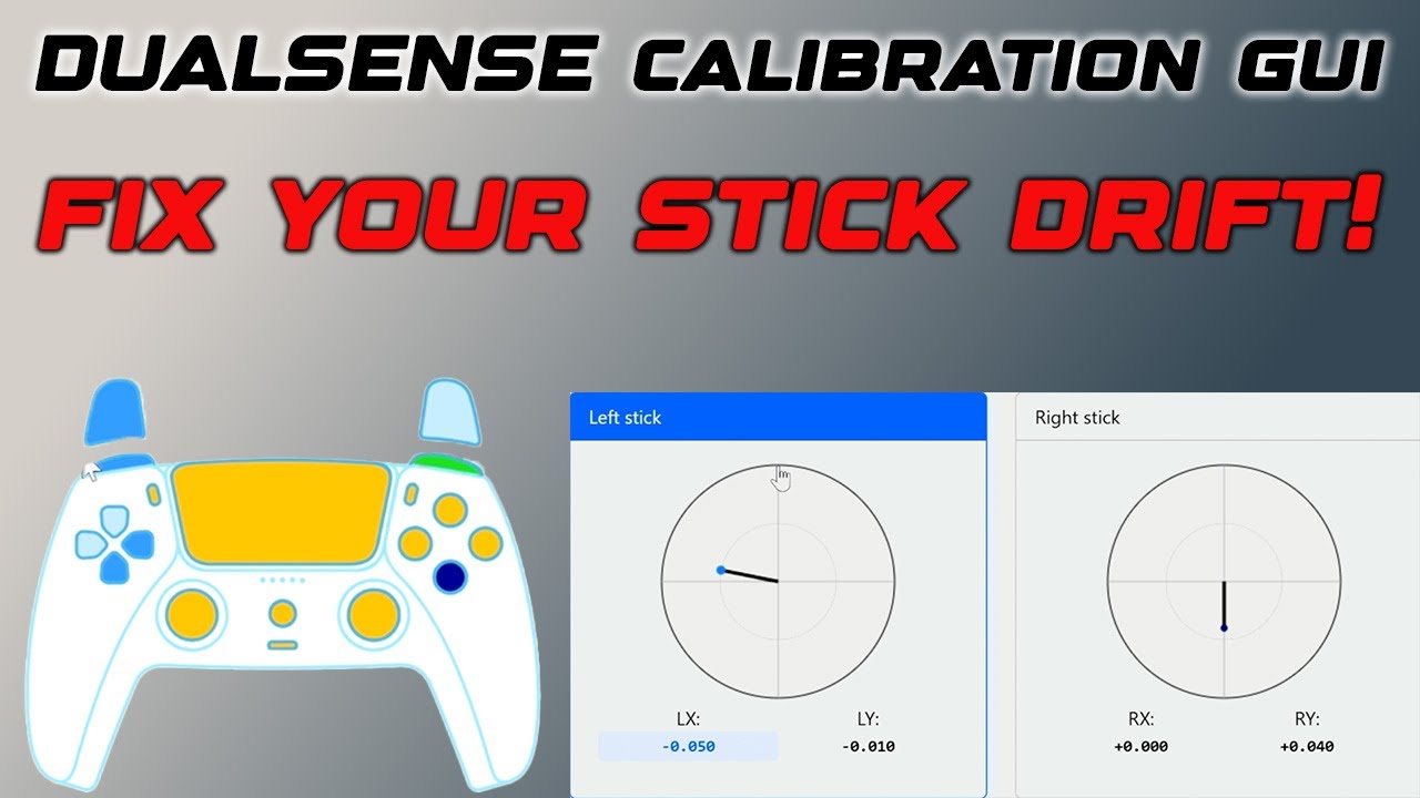 Playstation Controller Calibration Website : FIX STICK DRIFT EASY (NO REPAIR)