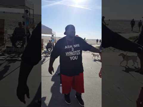 Orgasm street hypnosis on Venice Beach Emerg Mcvay the Brain Bully