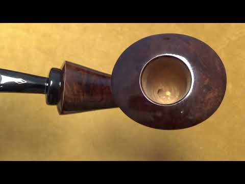 Pipa Brebbia Reverse Calabash Noce - filtro 9mm