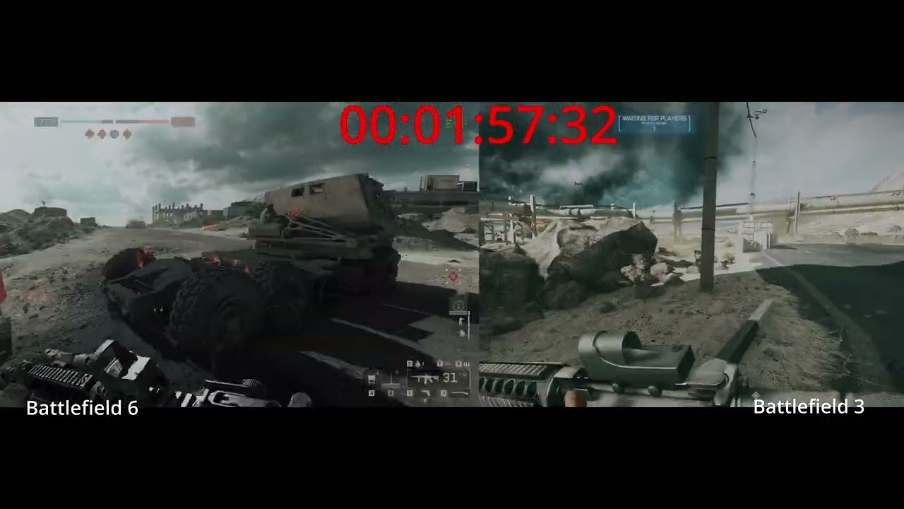 BF6 vs BF3 - Operation Firestorm - I Timed a Full Map Run (Side-by-Side)