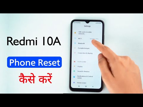 How to Backup & Reset Redmi 10A | Redmi 10A Reset Kaise Kare (Factory Reset)