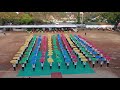Umbrella Drill Rosary High School Annual Sports Meet