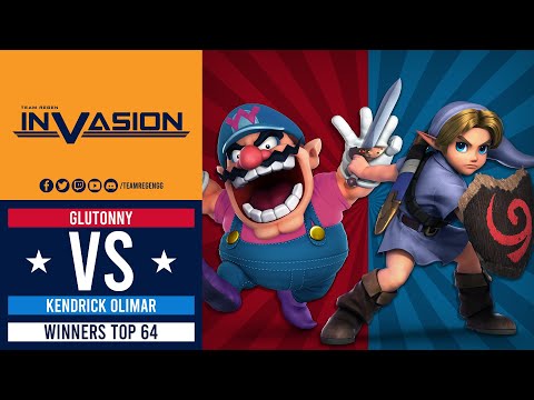 Invasion: April 2023 - Top 64 Solary| Glutonny (Wario) vs Kendrick Olimar (Y. Link)