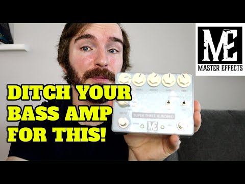 LEGENDARY Bass Tone in a Box! - Master Effects Super 300 Bass Preamp