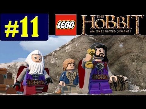 LEGO The Hobbit (Video Game) - Walkthrough Part 11 Flies And Spiders HD PS3/XBOX360