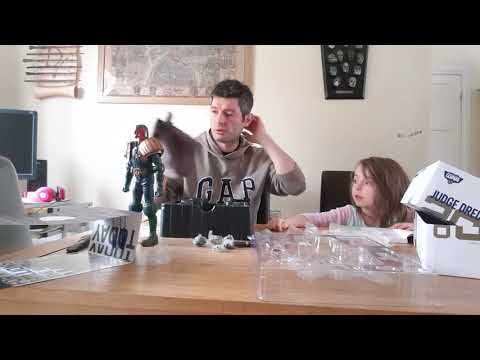 1/6th Scale  Judge Dredd figure ThreeA