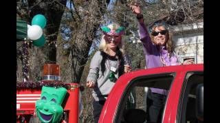 preview picture of video 'Nevada City Mardi Gras Parade 2012'