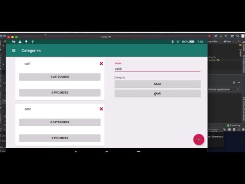 GeneratorApp creating Master Detail Android UI with Room And Kotlin