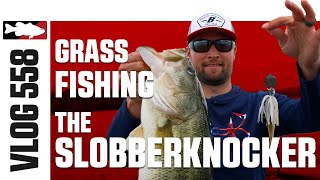Justin Lucas Grass Fishing with Berkley Slobberknocker