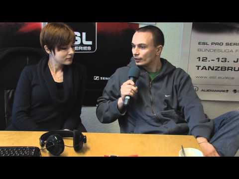 Shy Izabela whispering about IEM World Championship