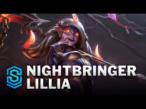 Nightbringer Lillia Skin Spotlight - League of Legends