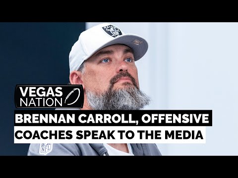 Brennan Carroll, Offensive Coaches Speak to the Media