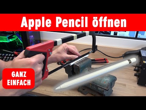 Apple Pencil reparieren möglich? Verbinden funktioniert - Zeichnen nicht - Öffnen leicht gemacht