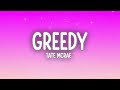 Tate McRae Greedy Lyrics