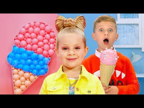 Diana and Roma - CANDY TOWN - kids song
