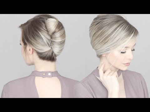 HOW TO: French Twist Updo Hair Tutorial