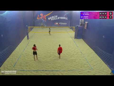 09:55 I. Horiaiev / M. Anhelov - I. Datsiuk / S. Zalizko 21.03.2023 | Winners Beach Volleyball