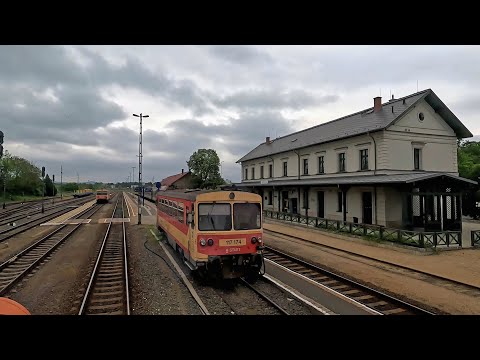 Driver's Eye View (Hungary) Part 2 – Csajág to Tapolca with an iconic 1960's GM / NOHAB Diesel loco