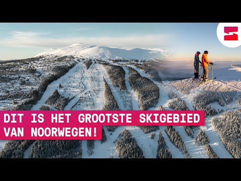 Op verkenning in het skigebied van Trysil in Noorwegen