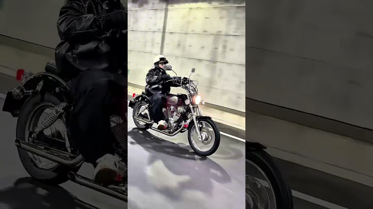 バッテリーを新品に変えたアメリカン2台でツーリング