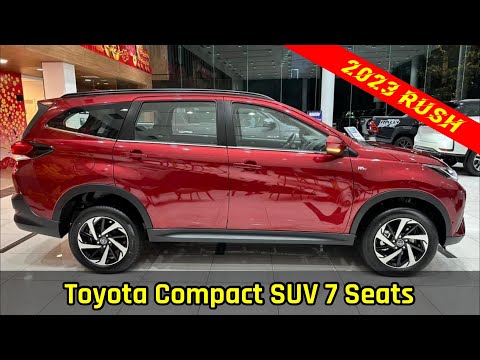 2023 Toyota Rush 1.5L Red Exterior and Interior Visual View