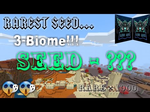 Ultimate Minecraft Village Seed with Mushroom Biome