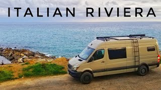 Free Camping on the Italian Riviera // San Remo, Italy