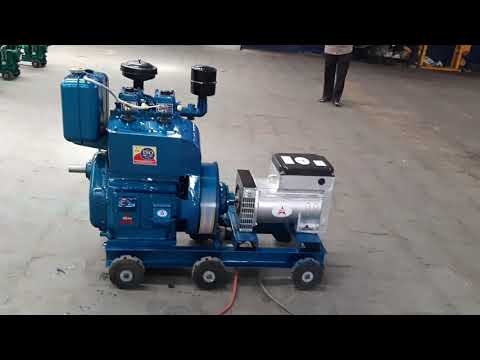 Prem 15 kva air cooled diesel generator set, single phase