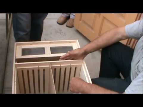 1. Beekeeping video - Assembling the Bio Hive of Prof. URSU by the builder Viorel from Radauti 1/2