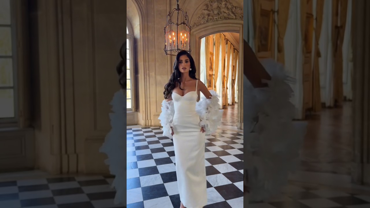 Introducing🥀Our BENNETT Maxi Dress With AYANA Bolero In Ivory🤍#fashion #model #style #outfit #shorts