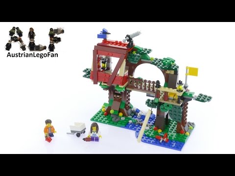 Vidéo LEGO Creator 31053 : Les aventures dans la cabane dans l'arbre