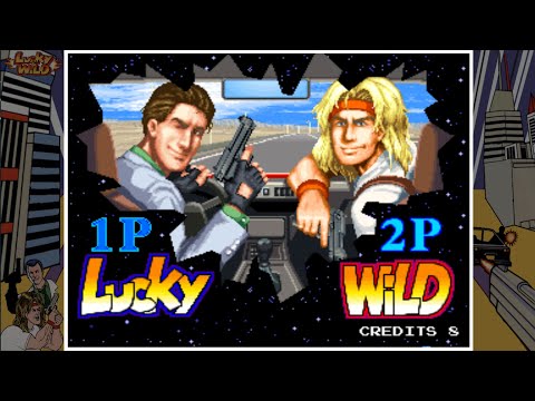 Lucky & Wild - Stage 1 Gameplay • MAME • 4K • Namco System 2 w/ Sinden Lightgun